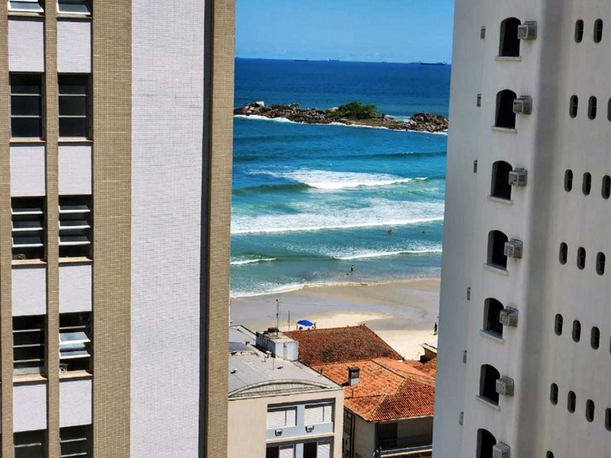 Apartamento 4 Quartos, 3 Banheiros, Vista Para O Mar Pitangueiras, Sacada, 1 Vaga De Garagem, Apenas 50 Metros Do Mar Guaruja Bagian luar foto