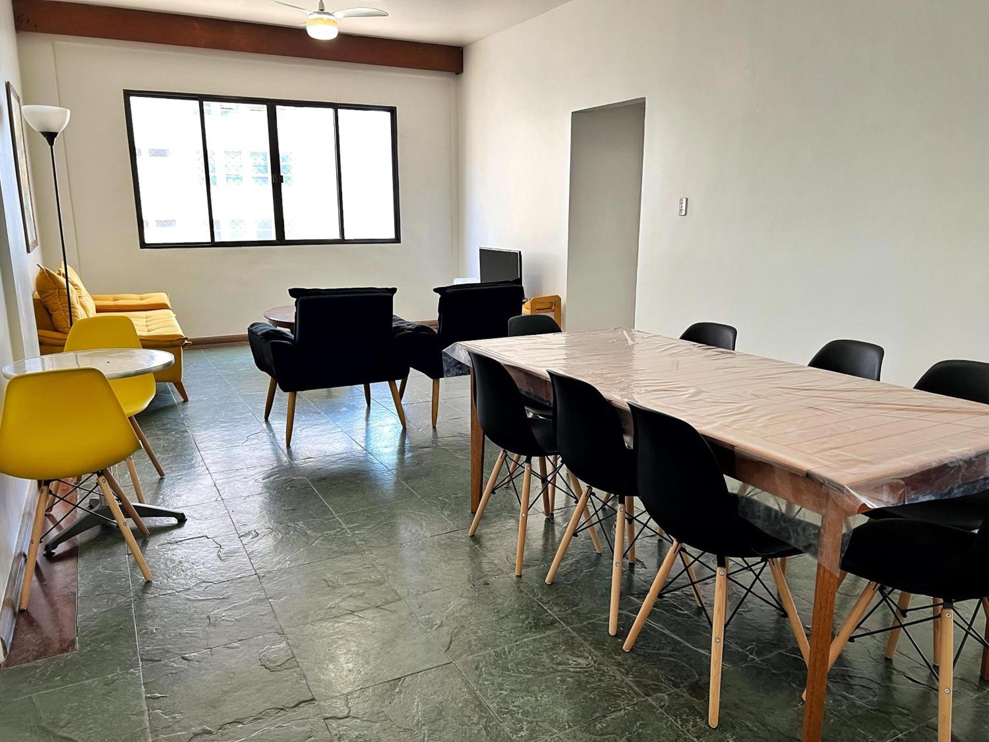 Apartamento 4 Quartos, 3 Banheiros, Vista Para O Mar Pitangueiras, Sacada, 1 Vaga De Garagem, Apenas 50 Metros Do Mar Guaruja Bagian luar foto