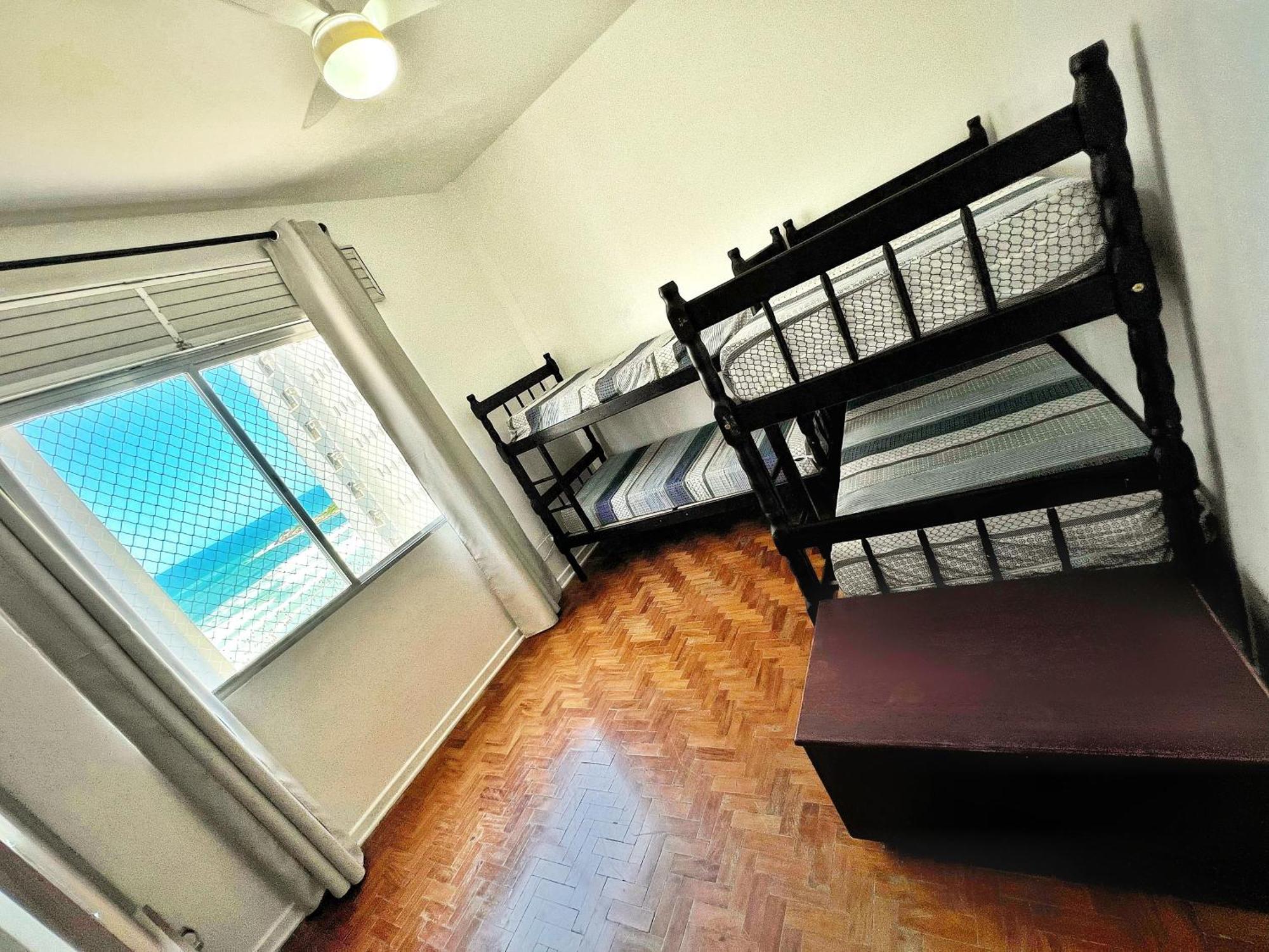 Apartamento 4 Quartos, 3 Banheiros, Vista Para O Mar Pitangueiras, Sacada, 1 Vaga De Garagem, Apenas 50 Metros Do Mar Guaruja Bagian luar foto
