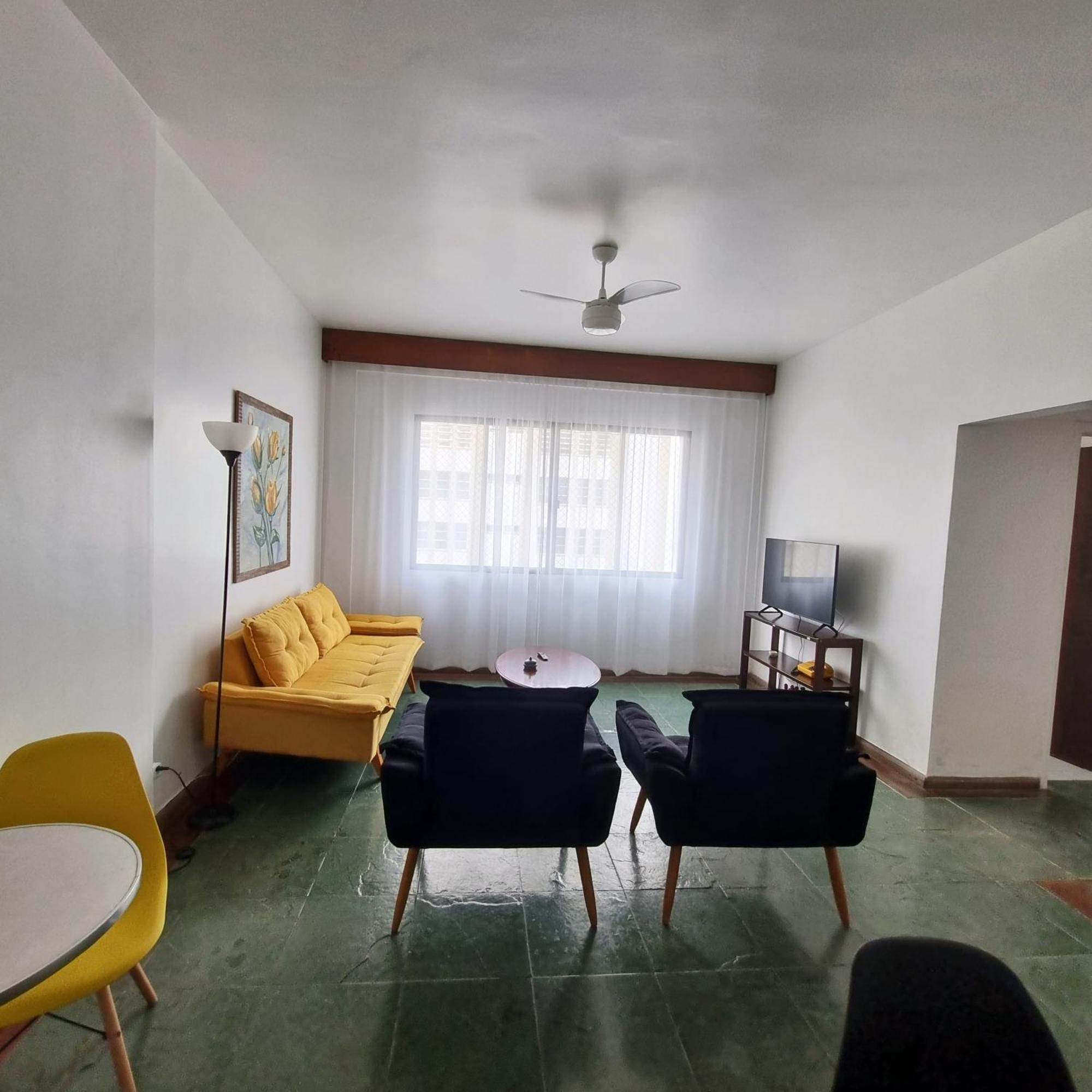 Apartamento 4 Quartos, 3 Banheiros, Vista Para O Mar Pitangueiras, Sacada, 1 Vaga De Garagem, Apenas 50 Metros Do Mar Guaruja Bagian luar foto