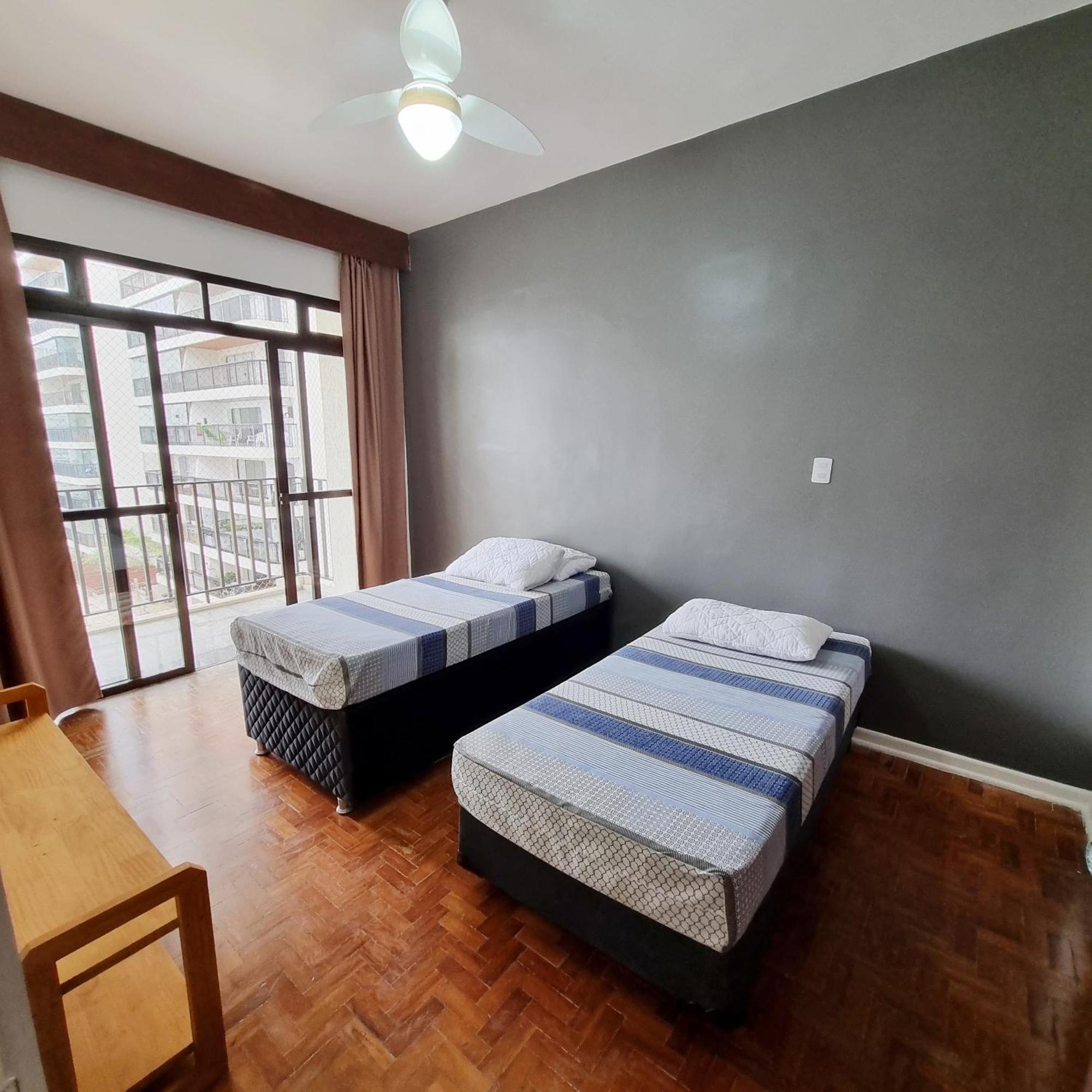 Apartamento 4 Quartos, 3 Banheiros, Vista Para O Mar Pitangueiras, Sacada, 1 Vaga De Garagem, Apenas 50 Metros Do Mar Guaruja Bagian luar foto
